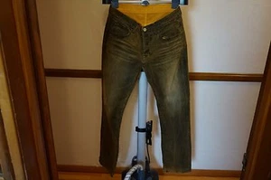 NEW HUDSON JEANS MENS SIZE 32 - BRYON STRAIGHT M255DLE COPPER DYE 2 TONE RARE - Picture 1 of 8