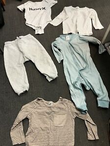 Size 1 Baby Clothes Bundle - Sprout Anko Target Henley