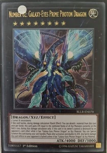 YuGiOh Number 62: Galaxy-Eyes Prime Photon Dragon Ultra Rare 1st Ed BLLR-EN070 - Picture 1 of 1