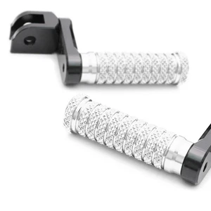 Silver POLE Rider Foot Pegs 1.5 inch Extender For Ninja 1000 = Z1000 17 18 19 - Bild 1 von 6