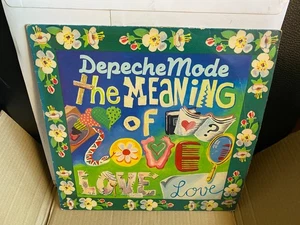 Depeche Mode The Meaning Of Love UK 2 Track 12'' VINYL 1982 12MUTE022 - Picture 1 of 4