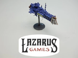 Warhammer 40K Battlefleet Gothic - Incrociatore Imperiale Classe Lunare (dipinto fuori produzione) - Foto 1 di 4