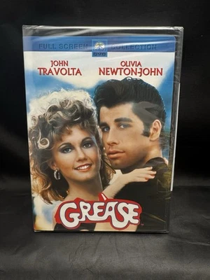 Grease (DVD, 2003, Full Screen ) John Travolta  Olivia Newton-John  NEW sealed - Image 1 of 2