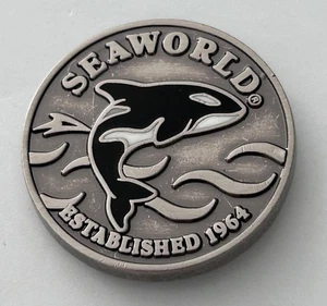 SeaWorld Sea World Orca Shamu Wal Anstecknadel Freizeitpark - Bild 1 von 3
