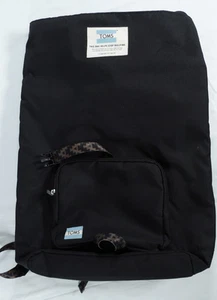 TOMS Backpack Mens Large Padded Straps Anti Bullying School Work Bag Bookbag - Picture 1 of 12