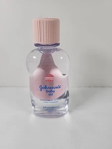 Johnson's Baby Oil, Pure Mineral Oil to Prevent Moisture Loss, Original 3 Fl.oz - Picture 1 of 4