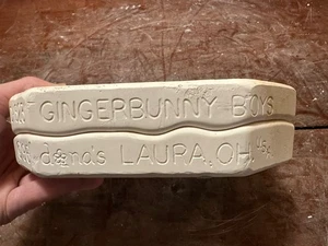 Dona’s Mold Inc. D-1523 Ginger Bunny Jungen Lebkuchen Vintage Keramik Stülpform - Bild 1 von 12