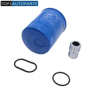 Filtro de aceite + soporte + juntas de sello de anillo base 90015PH1013 para Honda Accord Civic CR-V Foto 1 de 4