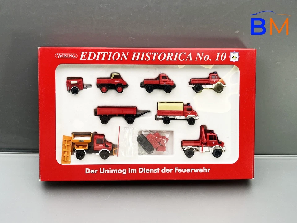 1:87 Wiking PMS81-46 Der Unimog im Dienst der Feuerwehr // 2 B 0836 - Bild 1 von 1