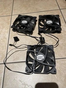Ventilateur boîtier ordinateur Uphere longue durée - Pack de 3 - Photo 1/2