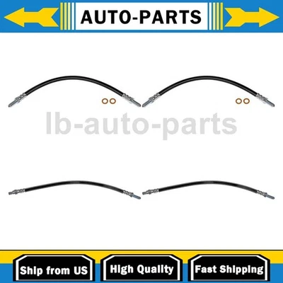 Kit de mangueira de freio dianteiro traseiro linha 4x para Alfa Romeo Spider 2.0L 1991-1994 - Imagem 1 de 4