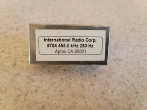 FILTRE INRAD CW #704 POUR YAESU FT 990 - Photo 1/2
