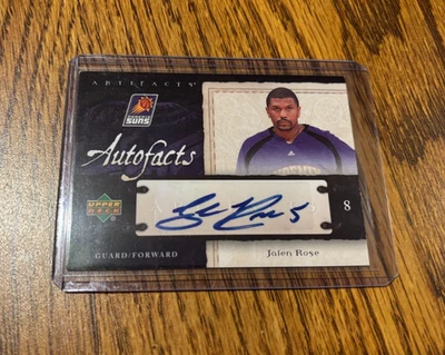 2007/08 Upper Deck Autofacts Jalen Rose Auto #AF-JR - Image 1 of 3