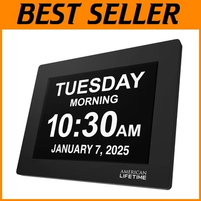 Large Digital Dementia Clock for Seniors - Image 1 of 4