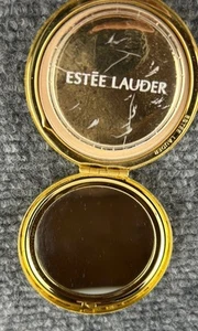 Estee Lauder "Lucidity" Polished Gold Tone Weaved Texture Mirror Compact NEU! - Bild 1 von 7