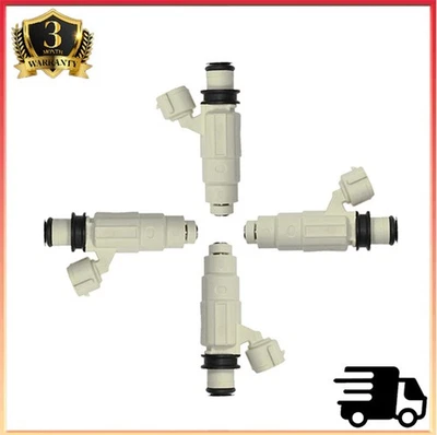 Set of 4 Fuel Injectors For Mitsubishi Galant 2000-2003 Dodge Stratus 2001-2005 Foto 1 de 4
