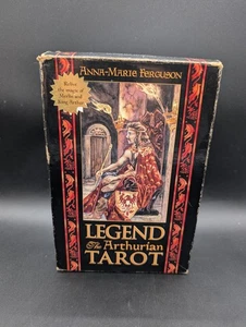 Legend The Arthurian Tarot Box Set - Book & Deck by Anna-Marie Ferguson 1995 - Picture 1 of 9