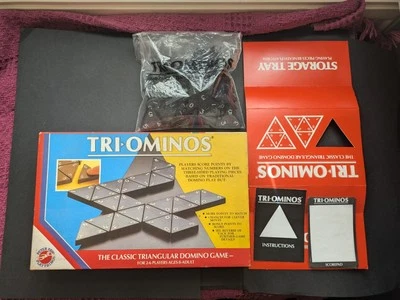 Vintage Triominos - Peter Pan Playthings - Classic Family Game - 2 - 6 Players - Image 1 of 4