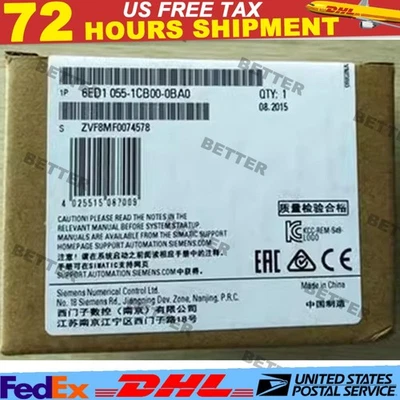 New Siemens 6ED1 055-1CB00-0BA0 6ED1055-1CB00-0BA0 LOGO DM8 24 US FREE TAX - Image 1 of 4