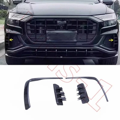 Nuevo parachoques delantero de fibra de carbono 4* para Audi Q8 SQ8 2019-2023 Foto 1 de 4