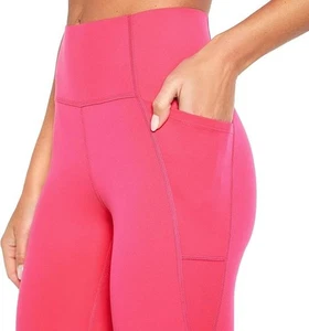 GAP FIT Leggings Size {XXL} High Waisted/ 7/8 /Fuchsia/2 Side Pockets - Picture 1 of 5