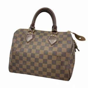 Louis Vuitton Handbag Damier Speedy 25 N41365 Ebene Ladies GZl19mcu - Picture 1 of 18