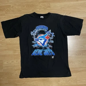Camisa De Colección 1990’s 1994 Toronto Blue Jays MLB Béisbol Ladrillo Pared Cuervos Talla XL - Imagen 1 de 4