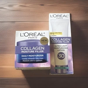 L'Oreal Collagen Moisture Filler Ultra Light Lotion SPF30 & Daily Moisturizer  - Picture 1 of 1