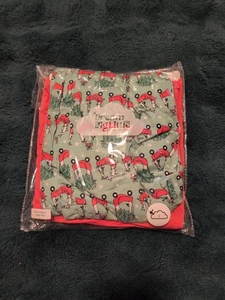 Dream Big Little Erwachsene Größe Small Bambus gemütlicher Coupe Weihnachten Pyjama - Bild 1 von 7