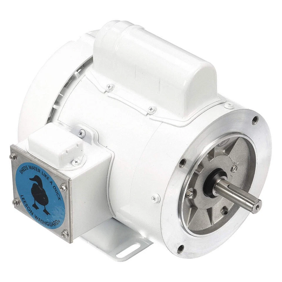 LEESON 112526.00 Motor,1/3 HP,1725,56C,115/208-230V 48ZF38 - Image 1 of 1