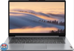Lenovo Ideapad 1i Thin Light Laptop, 14.0" HD Display, Intel Celeron N4020(up - Picture 1 of 5