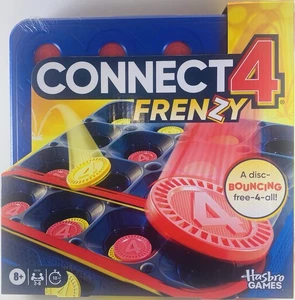 Hasbro Connect 4 Frenzy Spiel Familie Spaß Aktivität Neu in OVP Geschenkverpackung - Bild 1 von 5