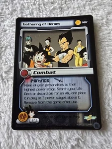 DBZ Dragon Ball Z FOIL Gathering Of Heroes GB7 CCG Limited Capsule Corp Power MP - Picture 1 of 4