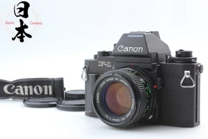 【NEUWERTIG+++】 Canon neue F-1 AE analoge Kleinbildkamera neues FD NFD 50mm f1.4 Objektiv aus JAPAN - Bild 1 von 19