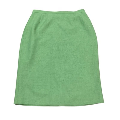 Le Suit Skirt Women's Size 12 Knee Length Green Lined - Image 1 of 4