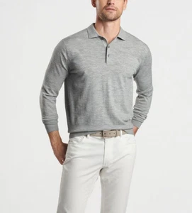 Peter Millar Crown Crafted Excursionist Flex Polo-Stil Pullover Wolle Gr. 2XL 350 $ - Bild 1 von 13
