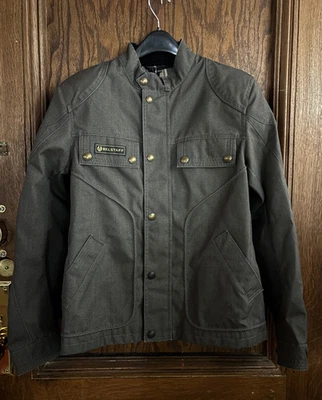 Chaqueta de Motocicleta Belstaff Johnsons Cordura Gris Lavado D30 Talla L NUEVA CON ETIQUETAS RARA Foto 1 de 4