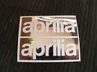 OFFERTA kit 2 adesivi Aprilia moto decal sticker rsv rs 125 250 sxv rs4 v4 2t 4t