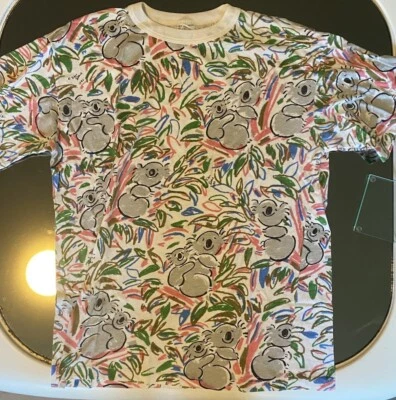 CAMISETA VINTAGE 19896 KEN DONE Koala Camuflada AUSTRALIA POP ART MAMBO Foto 1 de 4