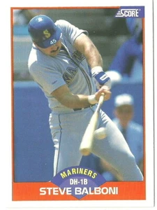 Steve Balboni Seattle Mariners #353 - Score NM-MT 1989 - Bild 1 von 2