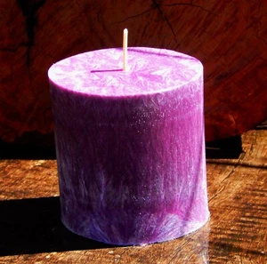 70hr POMEGRANATE GRAPEFRUIT Fruity Triple Scented OVAL CANDLE Free Aust Shipping - Picture 1 of 24