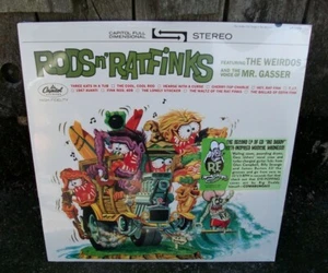 Ed Roth Rods n' Ratfinks Mr Gasser & The Weirdos Sundazed Black Friday LP Record - Picture 1 of 4