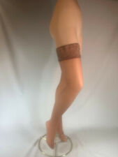 3 pr Sheer Thigh Highs with Lace Band - Queen Size -  national mail order brand
