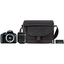 Canon EOS 2000D 24,1 MP Fotocamera DSLR Digitale - Nero (Kit con Obiettivo EF-S 18-55mm f/3,5-5,6 DC III, SB130 Borsa e 16GB MicroSD)