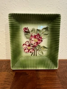 Wildwood Ceramics 3D Flowers in Frame Wall Decor Pasadena California Vintage - Picture 1 of 8