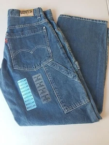 Vintage Levi's Carpenter jeans size 30 x 30 Boys 18 Regular - Picture 1 of 11