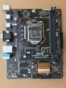 ASUS B85M-V PLUS Mainboard Intel B85 LGA1150 DDR3 mit I/O Baffle - Bild 1 von 3