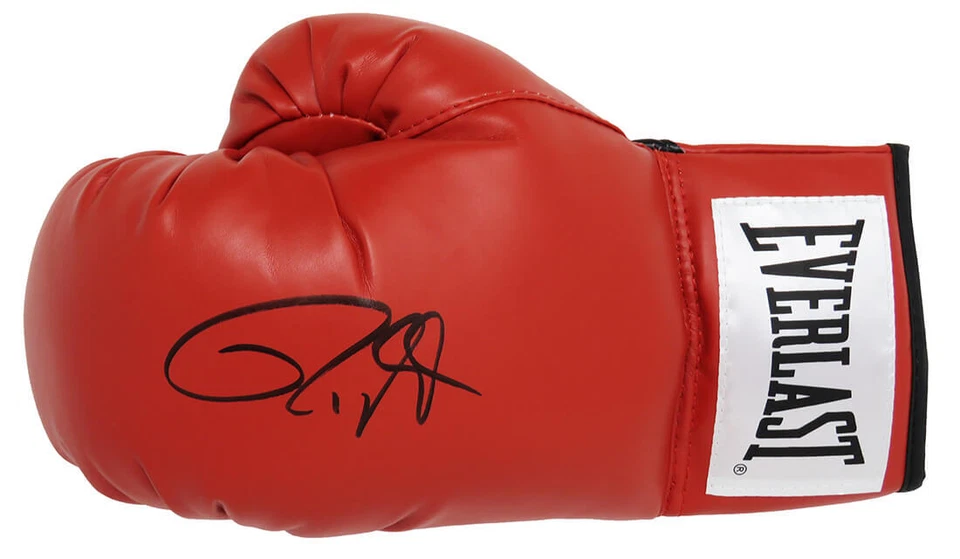 ROY JONES JR Signed Everlast Red Boxing Glove - SCHWARTZ - Image 1 of 1