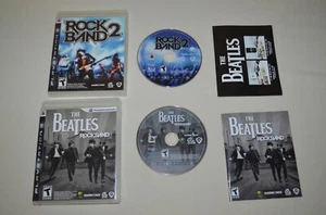 The Beatles & Rockband 2 Sony Playstation 3 Ps3 - Tested & Works - Picture 1 of 4