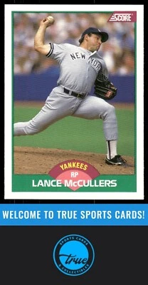 1989 Score Rookie & Traded #63T Lance McCullers - Image 1 of 2